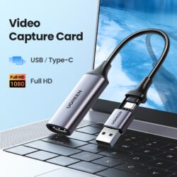 Card Ghi Hình LiveStream HDMI to USB-A/USB-C UGREEN CM489