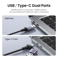 Card Ghi Hình LiveStream HDMI to USB-A/USB-C UGREEN CM489