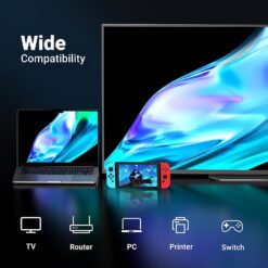 Ugreen 15117 Đầu nối mạng 10Gbps vỏ nhôm