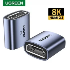 Đầu Nối HDMI 2.1 Âm Âm Hỗ Trợ 8K, eARC, 3D, HDR – Ugreen 90592 Cao Cấp