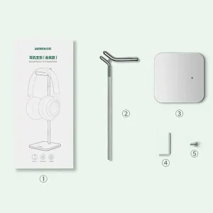 Giá treo tai nghe Ugreen 80701 bằng nhôm 18 Giá treo tai nghe Ugreen 80701 bằng nhôm