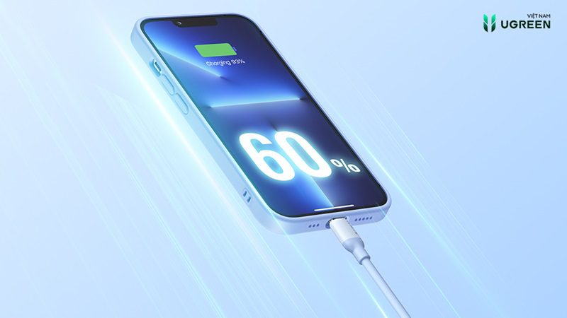 Tiết kiệm chi phí với cáp sạc nhanh dưới 200k của hãng Ugreen 6 cáp sạc nhanh