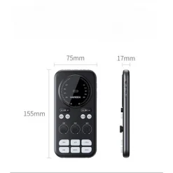 Ugreen 10930 - Card âm thanh Di Động Cho Livestream Và Thu Âm CM426