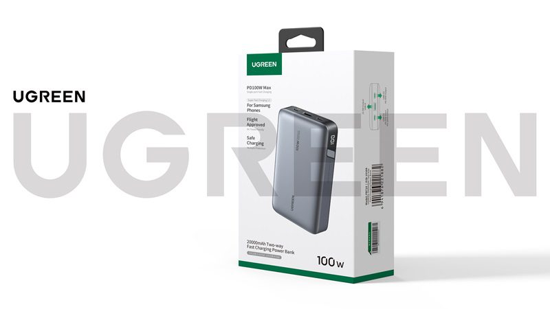 Pin sạc dự phòng hot nhất nhà Ugreen thời điểm này! 8 pin sạc dự phòng
