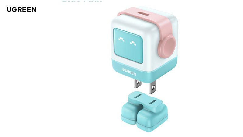 RoboGaN Ugreen – Củ sạc nhanh với thiết kế dễ thương 7 củ sạc nhanh