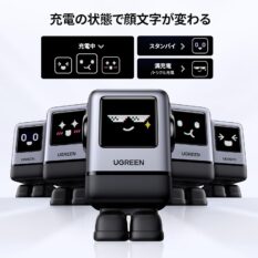 UGREEN Uno X688 Củ sạc Robot 4 cổng 100W 45514B