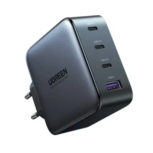 Củ sạc nhanh GaN 100W 3C1A chân tròn UGREEN CD226 13 Củ sạc nhanh GaN 100W 3C1A chân tròn UGREEN CD226