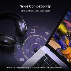 Ugreen CM748 - USB Bluetooth v5.4 Kết Nối Đồng Thời 5 Thiết Bị
