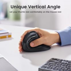 Ugreen MU008 - Chuột Bluetooth Công Thái Học Tích Hợp Wifi 2.4G