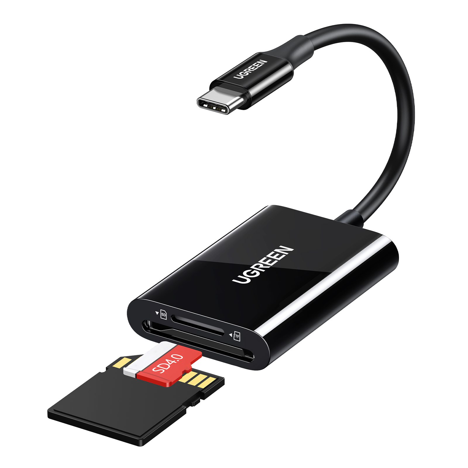 Đầu đọc thẻ nhớ USB-C 2 trong 1 UGREEN CM265 2 Đầu đọc thẻ nhớ USB-C 2 trong 1 UGREEN CM265 - Hình ảnh 2