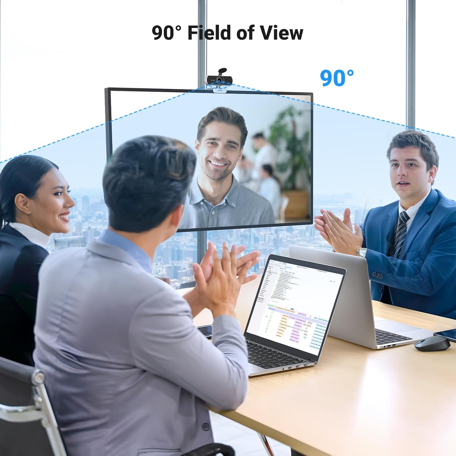 Webcam Ugreen CM678 15728 Full HD 1080P@30FPS 8 Webcam Ugreen CM678 15728 Full HD 1080P@30FPS - Hình ảnh 8