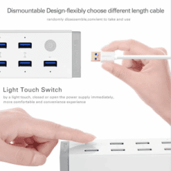 Bộ Chia USB 3.0 7 Cổng Ugreen 20296