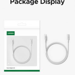 Cáp sạc nhanh C to C 100W Ugreen L502 dài 1m 24 Cáp sạc nhanh C to C 100W Ugreen L502 dài 1m