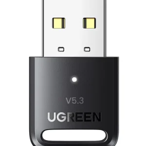 UGREEN 90225- USB Bluetooth 5.3 Tầm Xa 20m, Hỗ Trợ 7 Thiết Bị
