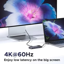 Hub Type C 6 cổng Ugreen 35998 USB-C 3.2, USB-A 3.2, HDMI 4K@60Hz, PD 100W