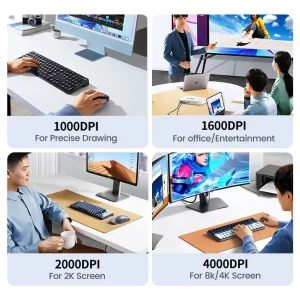 UGREEN 35900 chuột không dây Độ Nhạy Cao 4000 DPI 20 UGREEN 35900 chuột không dây Độ Nhạy Cao 4000 DPI