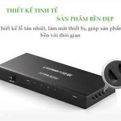 Bộ Chia HDMI 1 Ra 4 UGREEN 40202 – Hỗ Trợ Full HD, Tín Hiệu Ổn Định