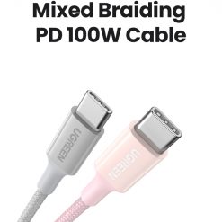 Cáp sạc nhanh C to C 100W Ugreen L502 dài 2m