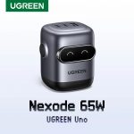 Củ sạc nhanh 3 cổng hình robot 2C1A 65W UGREEN X662