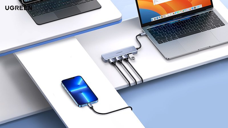 Hub chuyển đổi: Nâng cấp trải nghiệm kết nối cho laptop, tablet 9 Hub chuyển đổi