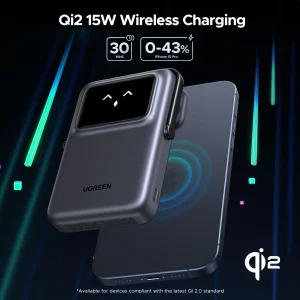 Pin sạc dự phòng không dây 10000mAh UGREEN PB764