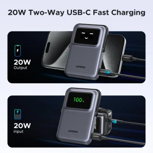 Pin sạc dự phòng không dây 10000mAh UGREEN PB764