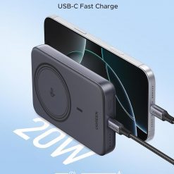 Ugreen 55135B – Pin Sạc Dự Phòng Không Dây Magnetic 10000mAh