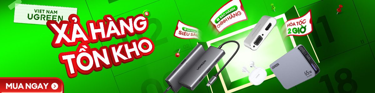 Xả Hàng Tồn Kho Ugreen