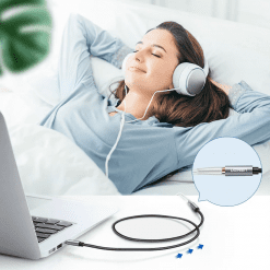 Cáp nối dài audio 3.5m dài 5m Ugreen 50440