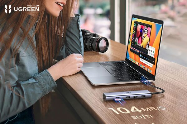 Vì sao văn phòng và kỹ thuật dùng hub chuyển đổi Ugreen? 13 Hub chuyển đổi