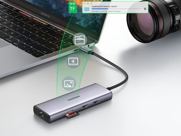 Hub chuyển đổi Ugreen có đáng mua? Ưu nhược điểm cần biết 13 Hub chuyển đổi