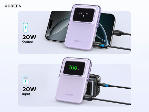 Pin sạc dự phòng Ugreen hỗ trợ sạc nhanh Power Delivery 9 Pin sạc dự phòng