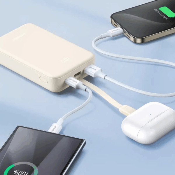 Ugreen PB505 Pin Dự Phòng 20000mAh tích hợp cáp sạc 24 Ugreen PB505 Pin Dự Phòng 20000mAh tích hợp cáp sạc