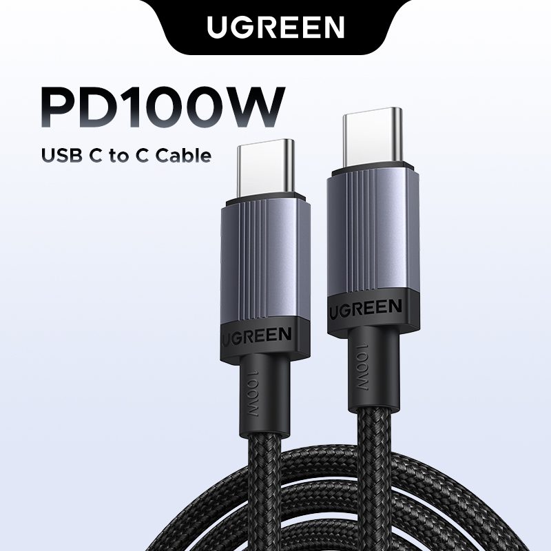 Cáp Sạc Nhanh C to C 100W UGREEN L528 1 Cáp Sạc Nhanh C to C 100W UGREEN L528