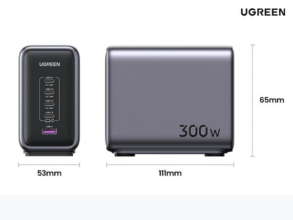 Củ sạc nhanh 300W Ugreen CD333: Sạc "cả thế giới" 11 Củ sạc nhanh