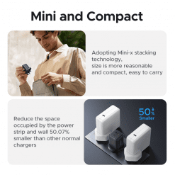 Củ sạc nhanh 2 cổng 1C1A 20W Ugreen 55533