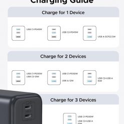 Củ sạc nhanh 1 cổng Type C 45W Ugreen 65155B 15 Củ sạc nhanh 1 cổng Type C 45W Ugreen 65155B