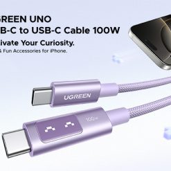 Cáp Sạc Nhanh 100W C to C Ugreen L509 Màu Tím
