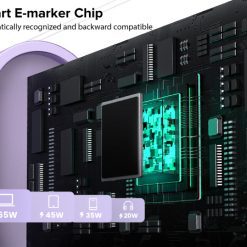 Cáp Sạc Nhanh 100W C to C Ugreen L509 Màu Tím