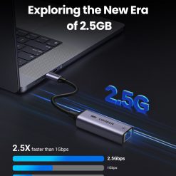 UGREEN 25051 - Bộ chuyển đổi USB sang LAN RJ45 2.5Gbs 11 UGREEN 25051 - Bộ chuyển đổi USB sang LAN RJ45 2.5Gbs