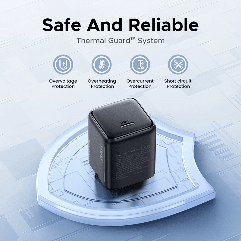 Củ sạc nhanh Type C 25W UGREEN 75955 4 Củ sạc nhanh Type C 25W UGREEN 75955 - Hình ảnh 4