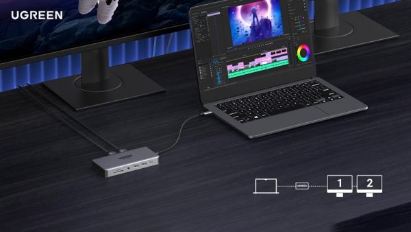 Hub chuyển đổi Ugreen – Giải pháp kết nối chuẩn USB-C 9 Hub chuyển đổi