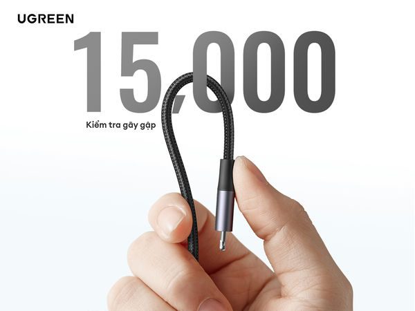 Cáp sạc nhanh bọc dù – Thiết kế bền chắc, tốc độ vượt trội 12 Cáp sạc nhanh