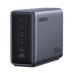 Trạm sạc để bàn 6 cổng 5C1A 500W Ugreen 55549