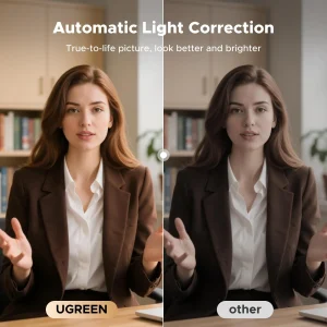Webcam 4K Ugreen CM831 mic đa hướng thu âm 5m