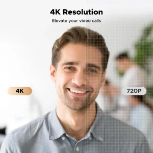 Webcam 4K Ugreen CM831 mic đa hướng thu âm 5m